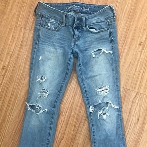 American eagle cropped jean pant